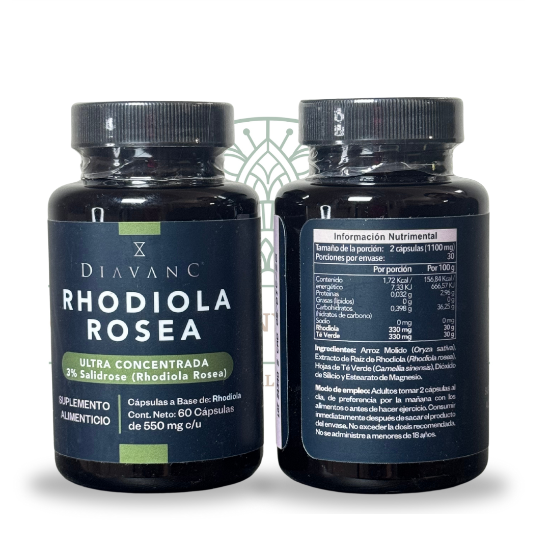 Rodhiola Rosea Salidrose 3% Ultra concentrada + Matcha