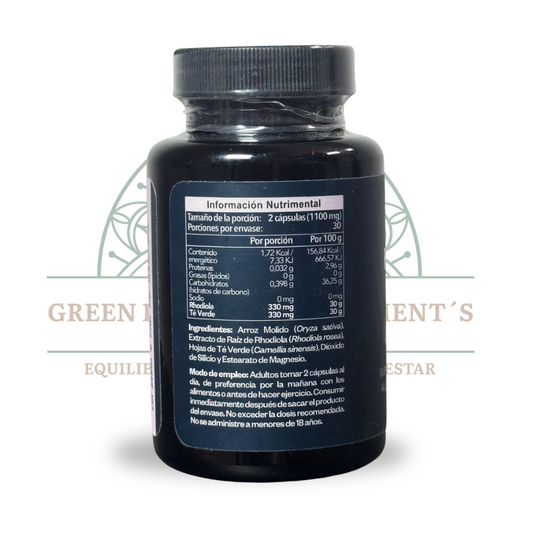 Rodhiola Rosea Salidrose 3% Ultra concentrada + Matcha